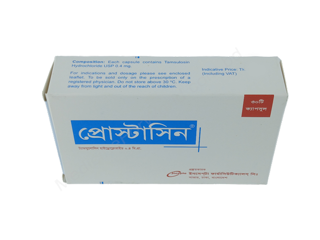 Prostacin- Generic Tamsulosin Hydrochloride- Incepta Pharma