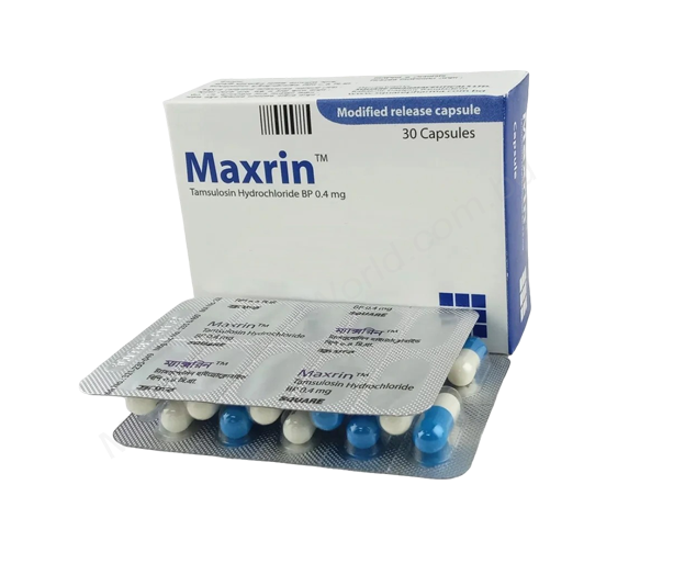 Maxrin- Generic Tamsulosin Hydrochloride- Square Pharma