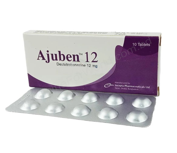 Ajuben- Generic Deutetrabenazine- Incepta Pharma