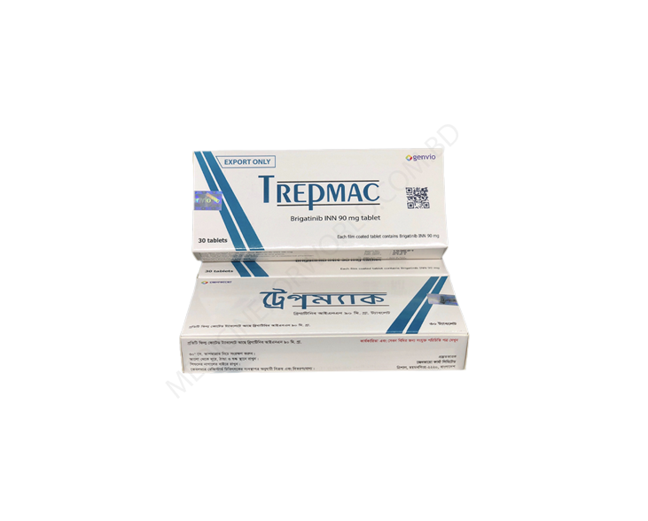 Trepmac- Generic Brigatinib- Genvio Pharma