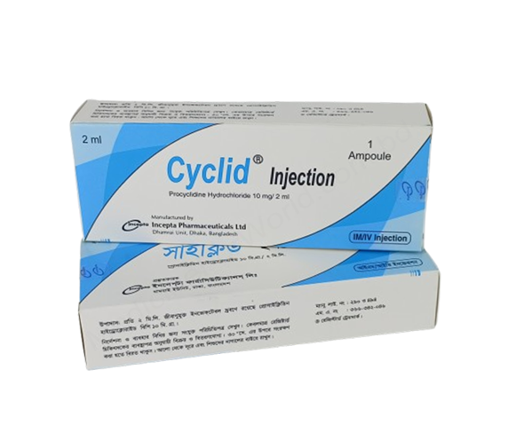 Cyclid- 通用的 盐酸丙环啶- 孟家拉伊斯达制药
