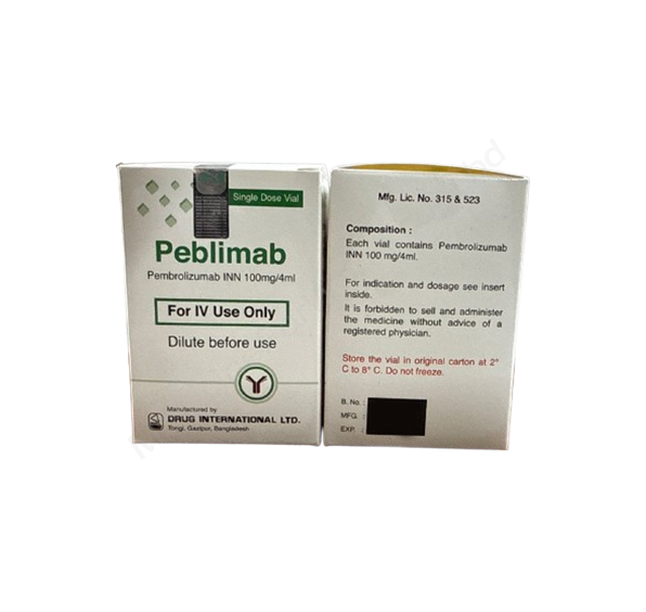 Peblimab- Generic Pembrolizumab- Drug International Pharma