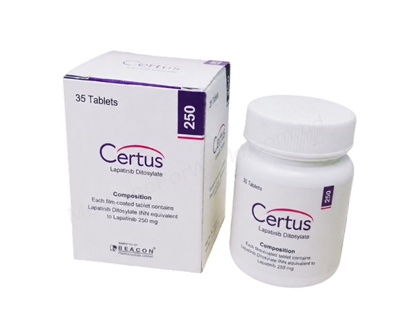 Lapanix/Certus- 通用的 拉帕替尼- 孟加拉碧康制药