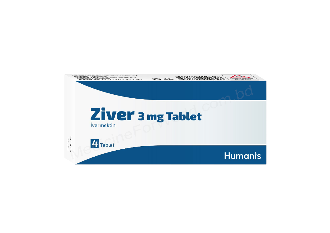 ZIVER- Родовое IVERMECTIN- Humanis Health Pharma