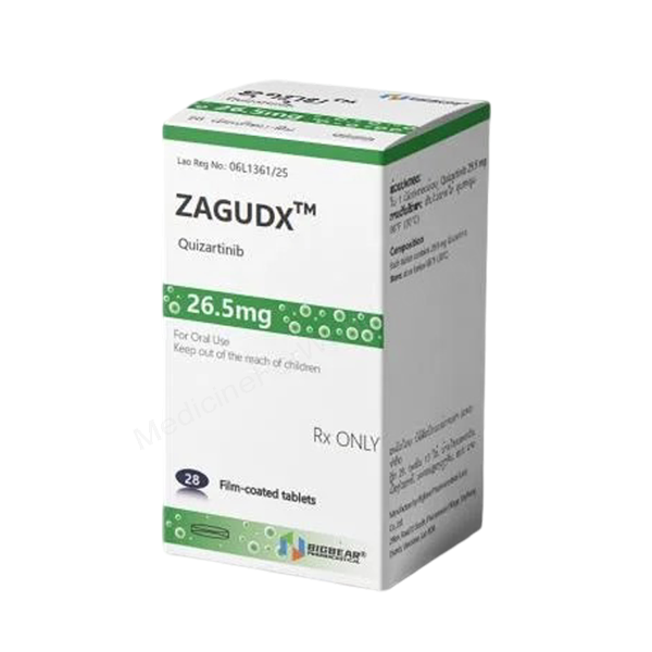 ZAGUDX- 通用的 奎扎替尼- Bigbear Pharma