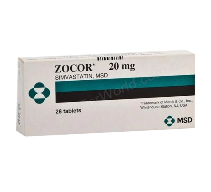 ZOCOR- 通用的 SIMVASTATIN- MSD Pharma