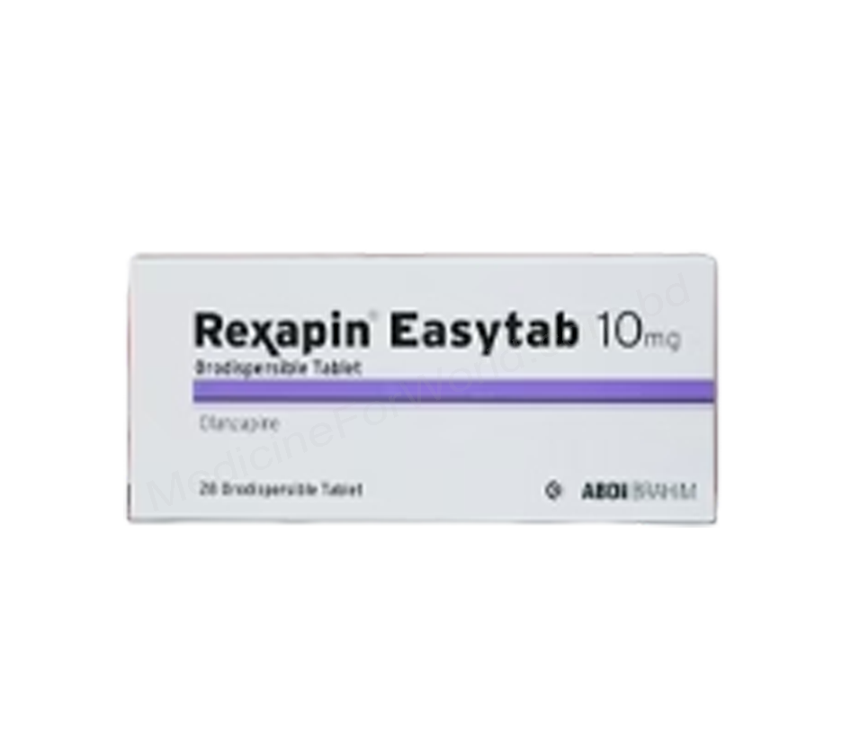 REXAPIN EASYTAB- Generic OLANZAPINE- ABDI IBRAHIM Pharma