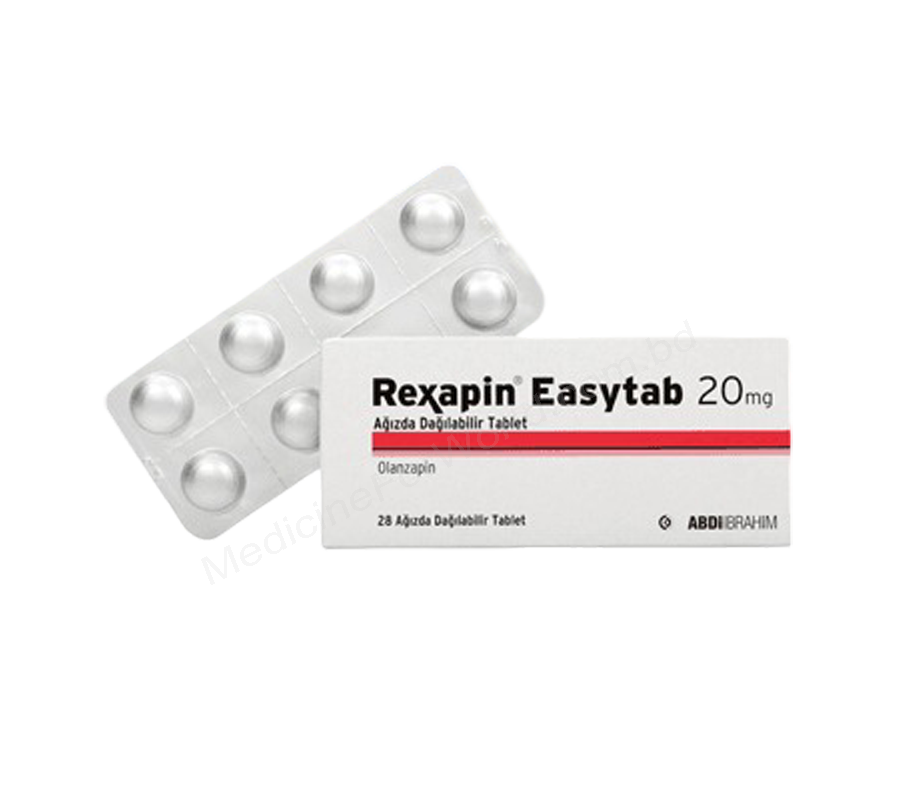 REXAPIN EASYTAB- Generic OLANZAPINE- ABDI IBRAHIM Pharma