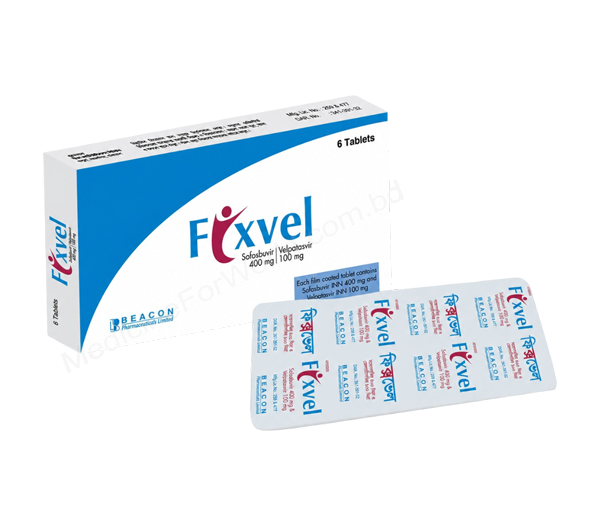 Fixvel- 通用的 索非布韦+維帕他韋- 孟加拉碧康制药