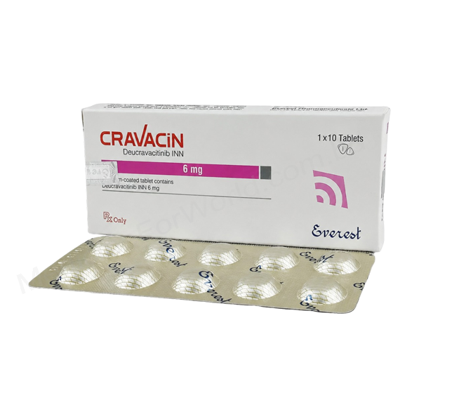 Cravacin- 通用的 Deucravacitinib- 孟加拉珠峰制药