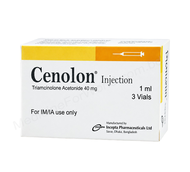 Cenolon- 通用的 Triamcinolone Acetonide- 孟家拉伊斯达制药