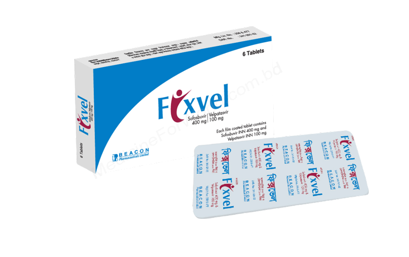 Софосвел/ Фиксвел- Родовое Софосбувир + велпатасвир- Beacon Pharma