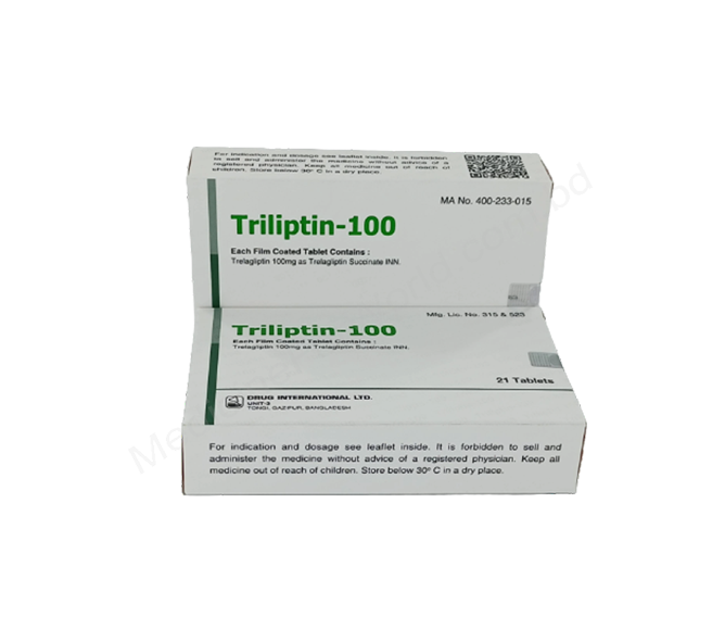Triliptin- Generic Trelagliptin- Drug International Pharma