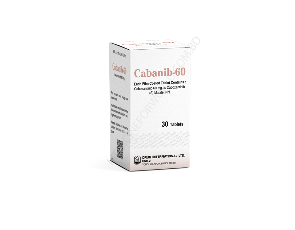 Cabanib- Generic Cabozantinib- Drug International Pharma