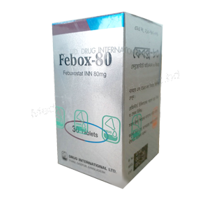Febox- Generic Febuxostat- Drug International Pharma