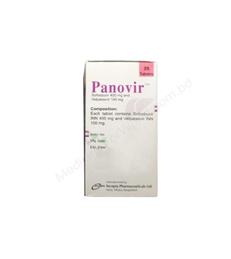 Panovir- Generic Sofosbuvir+ Velpatasvir- Incepta Pharma