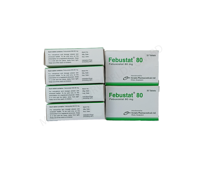 Фебустат- Родовое Фебоксостат- Incepta Pharma