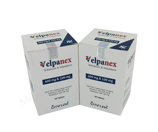 Велпанекс- Родовое Софосбувир + велпатасвир- Everest Pharma