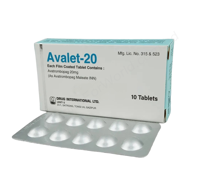 Avalet- 通用的 阿伐曲波帕- 耀品国际有限公司
