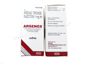 Arsenox- 通用的 Arsenic Trioxied- Intas Pharma