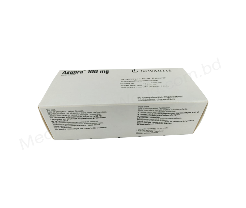 Asunra- Generic Deferasirox- Novartis Pharma