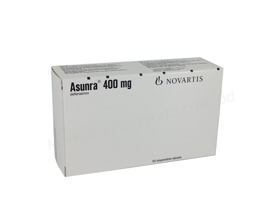 Asunra- Generic Deferasirox- Novartis Pharma