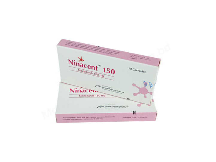 Ninacent- 通用的 尼达尼布- 孟家拉伊斯达制药