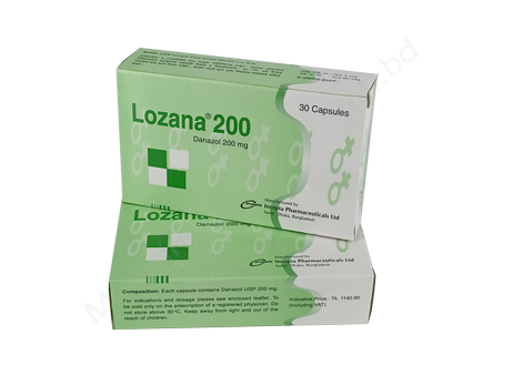 Lozana- 通用的 丹那唑- 孟家拉伊斯达制药