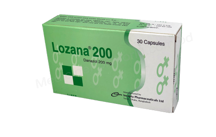 Lozana- 通用的 丹那唑- 孟家拉伊斯达制药