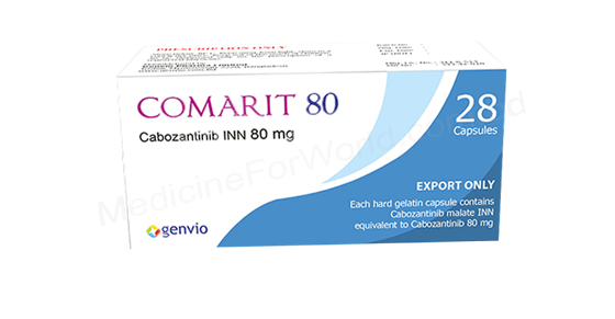 Comarit- Generic Cabozantinib- Genvio Pharma