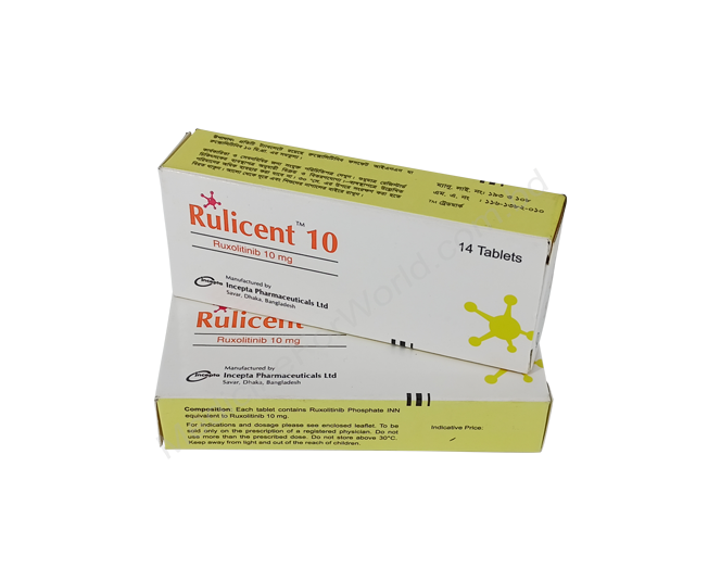 Rulicent- Родовое руксолитиниб- Incepta Pharma