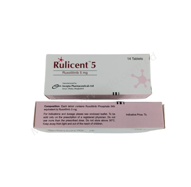 Rulicent- Родовое руксолитиниб- Incepta Pharma
