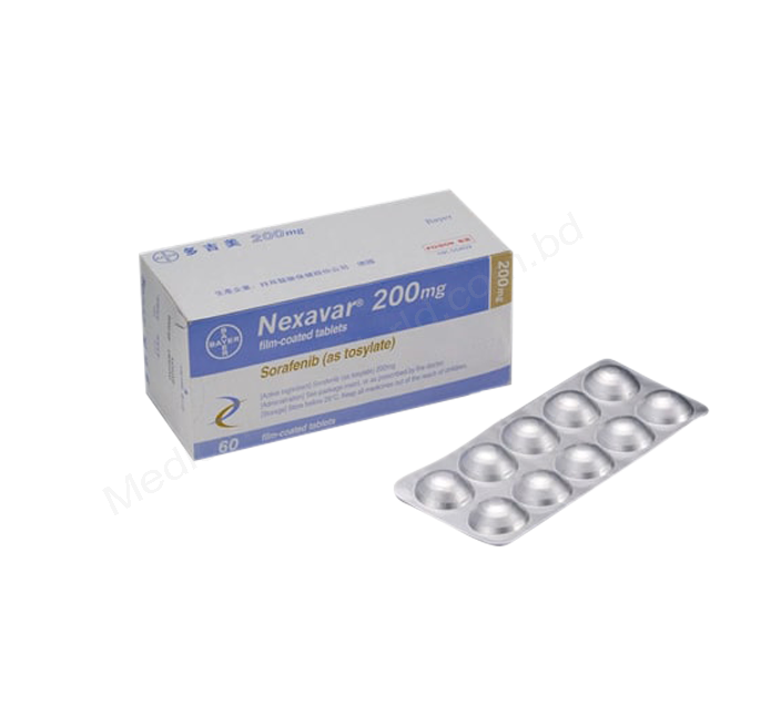 Нексавар- Родовое Сорафениб- Bayer Zydus Pharma