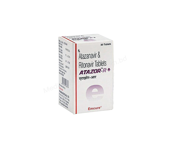 ATAZOR-R- 通用的 Atazanavir + Ritonavir- Emcure Pharma