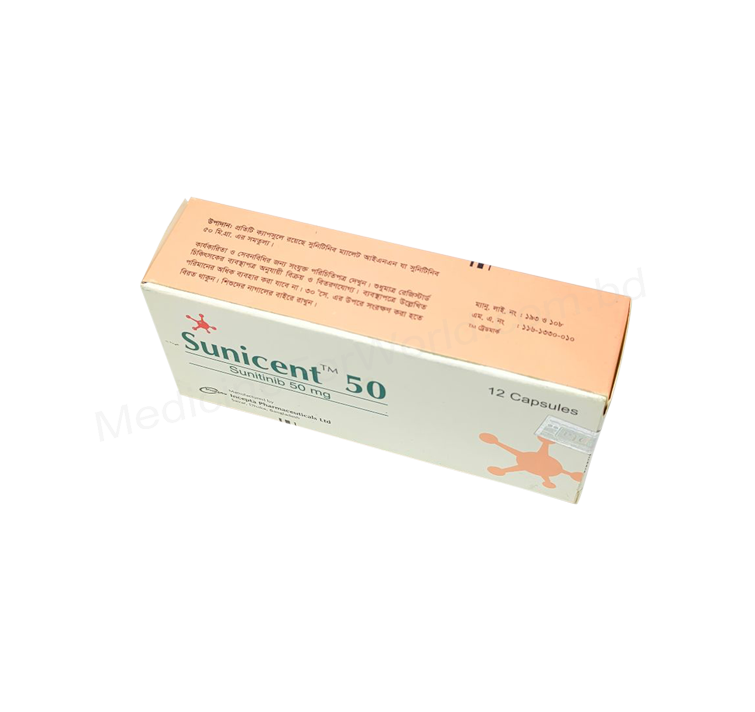 Sunicent- Generic Sunitinib- Incepta Pharma