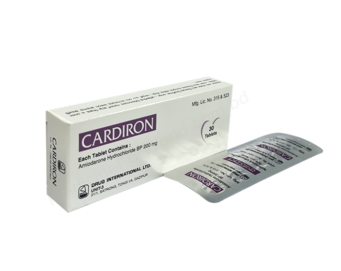 Cardiron- 通用的 Amiodarone- 耀品国际有限公司
