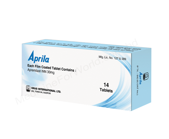 Aprila- Родовое Апремиласт- Drug International Pharma