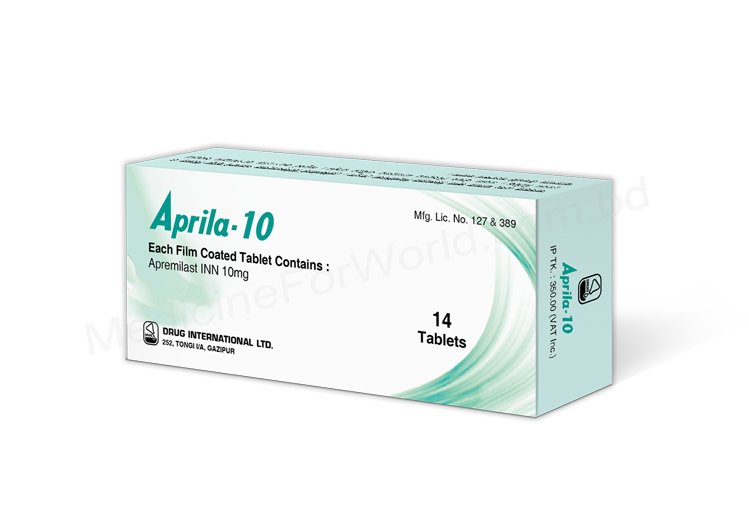 Aprila- Родовое Апремиласт- Drug International Pharma