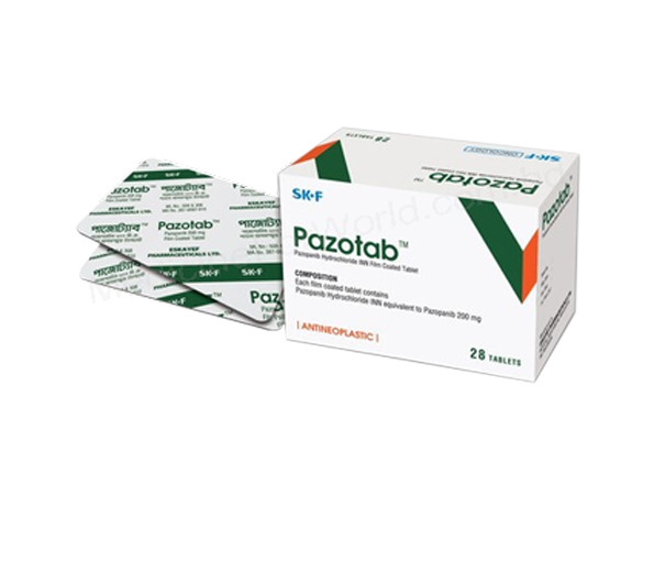 Pazotab- 通用的 帕唑帕尼/培唑帕尼- Eskayef制药有限公司