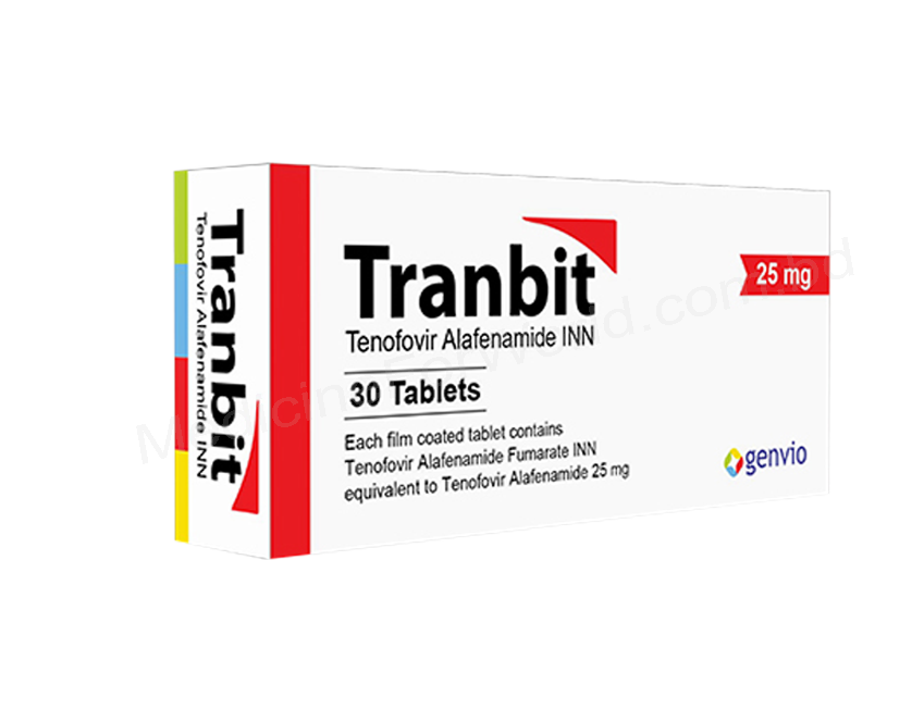 Tranbit- Родовое Тенофовир алафенамид- Genvio Pharma