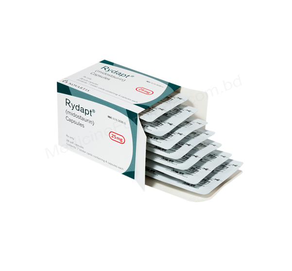 Rydapt- Родовое мидостаурин- Novartis Pharma