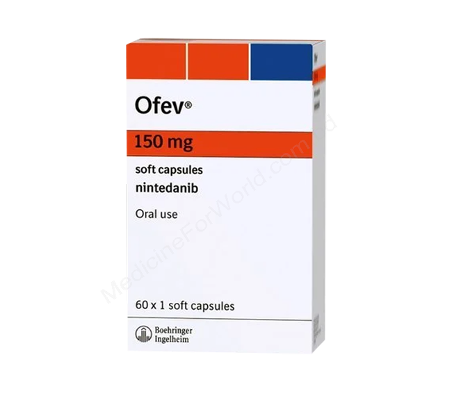Ofev- Родовое НИНТЕДАНИБ- BOEHRINGER INGELHEIM PHARMA
