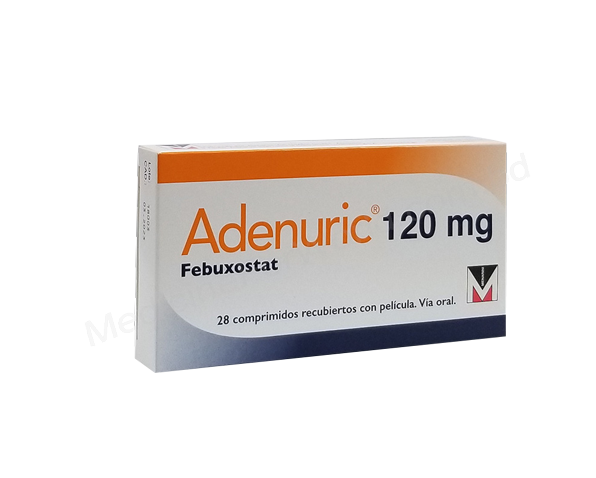 Adenuric- Родовое Фебоксостат- I.E. ULAGAY pharma