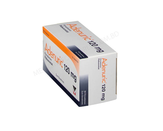 Adenuric- Родовое Фебоксостат- I.E. ULAGAY pharma