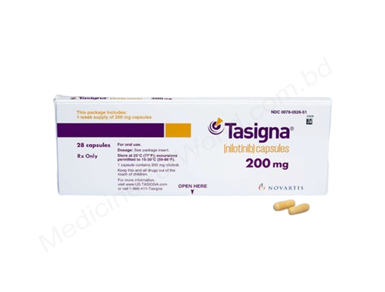 Tasigna- 通用的 尼洛替尼- Novartis Pharma