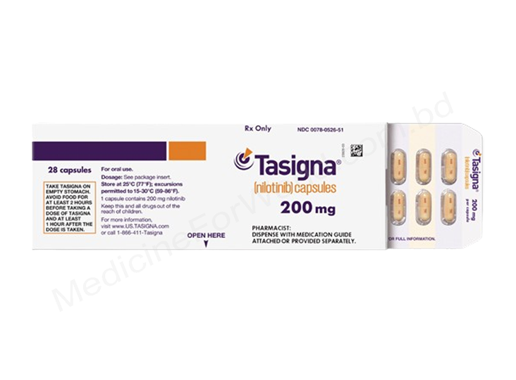 Tasigna- 通用的 尼洛替尼- Novartis Pharma