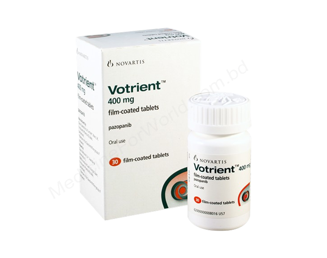 Вотриент- Родовое Пазопаниб- Novartis Pharma