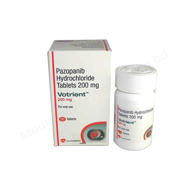 Вотриент- Родовое Пазопаниб- Novartis Pharma