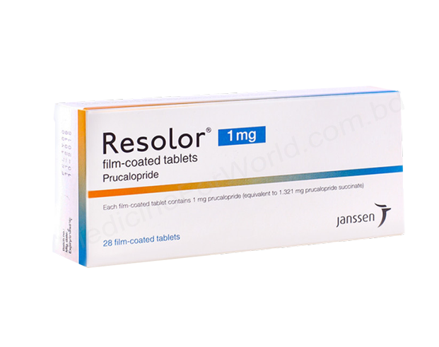 Resolor- 通用的 Prucalopride- JANSSEN-CILAG Pharma