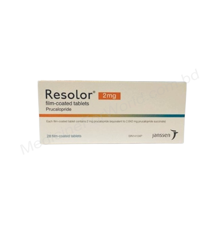 Resolor- 通用的 Prucalopride- JANSSEN-CILAG Pharma